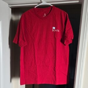 HONORS Red Short Sleeve Men's Tee